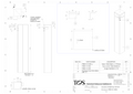 PB001-01-000a Maatwerk onderstel (Single leg)