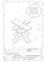 Nordstahl double x coffee leg