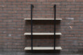 Functioneel Industrieel wandrek zwart maat Large