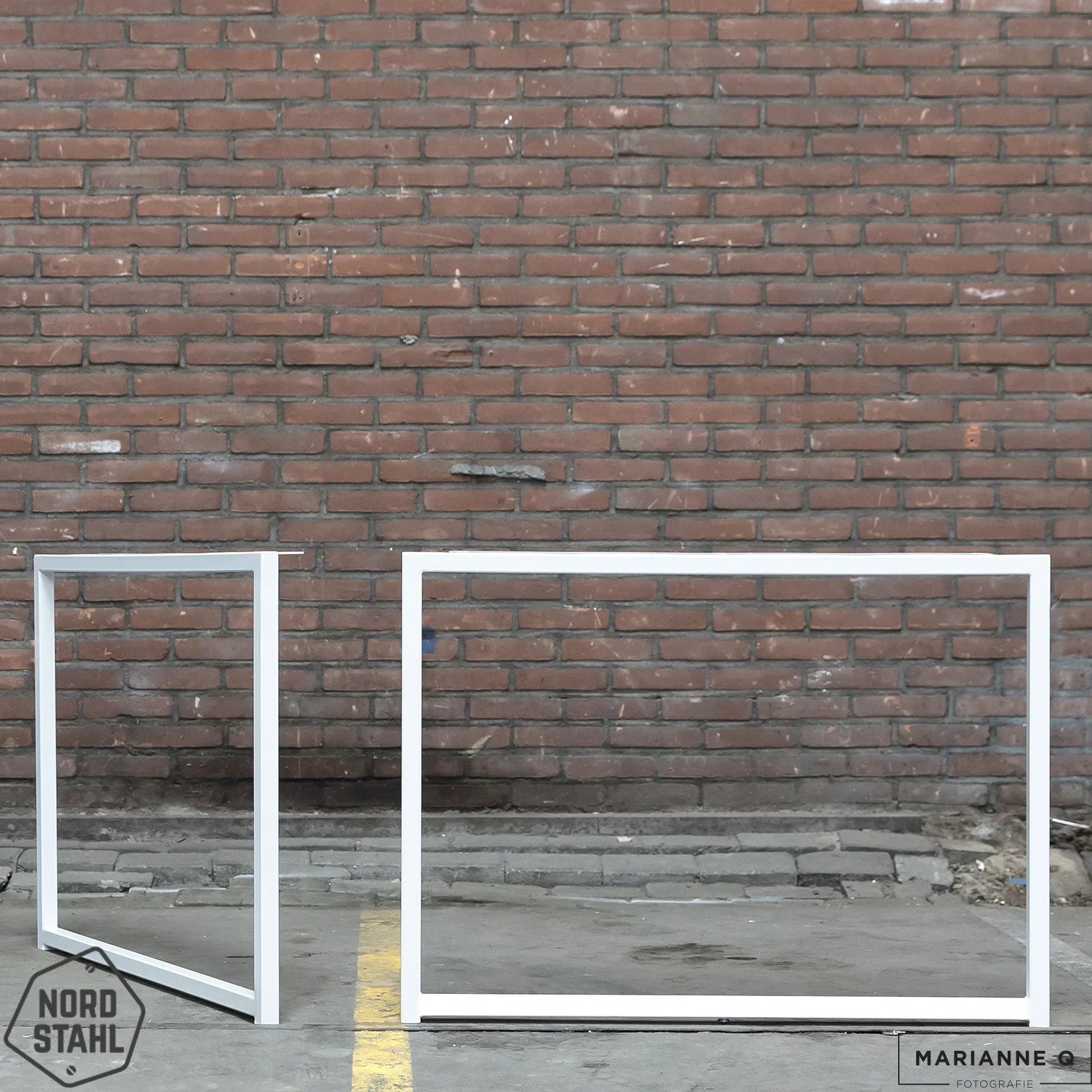 Witte Nordstahl Frame leg