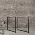 Zwarte Nordstahl Frame leg
