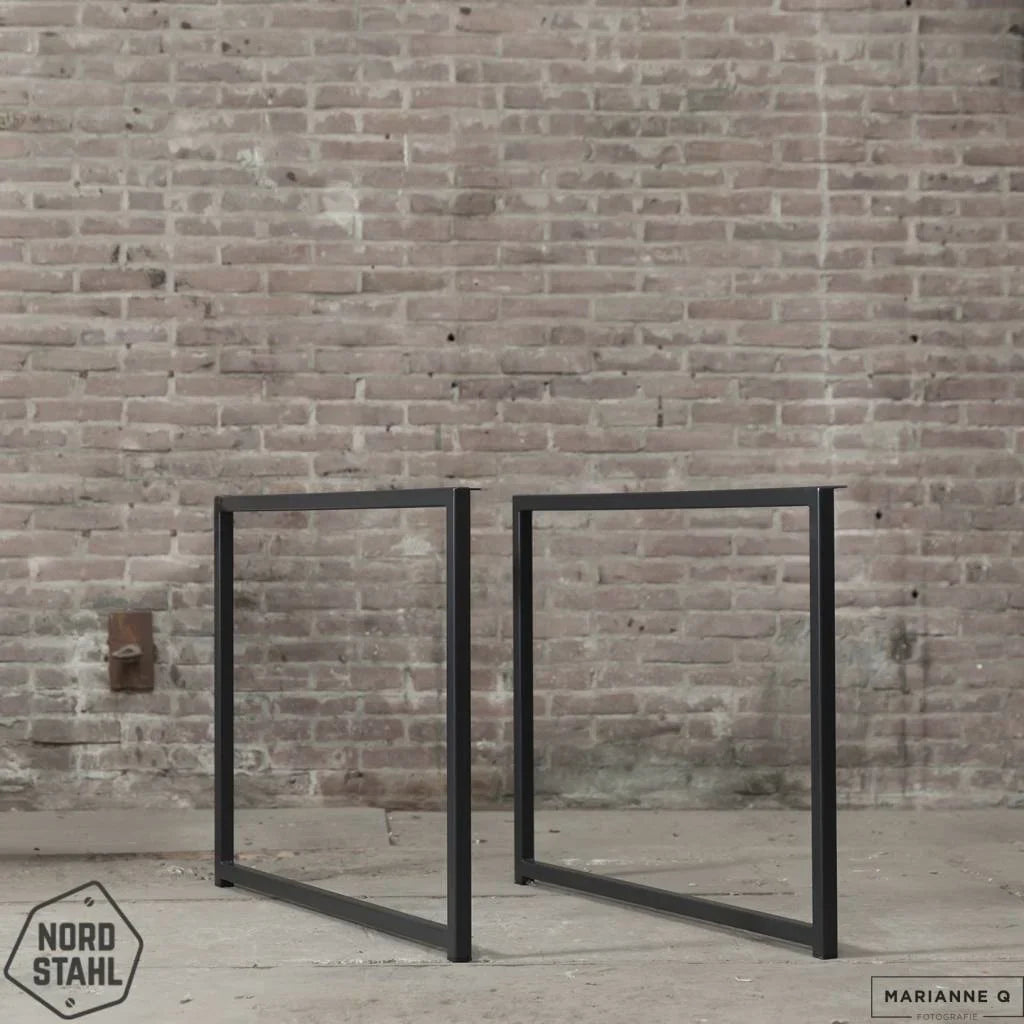 Zwarte Nordstahl Frame leg