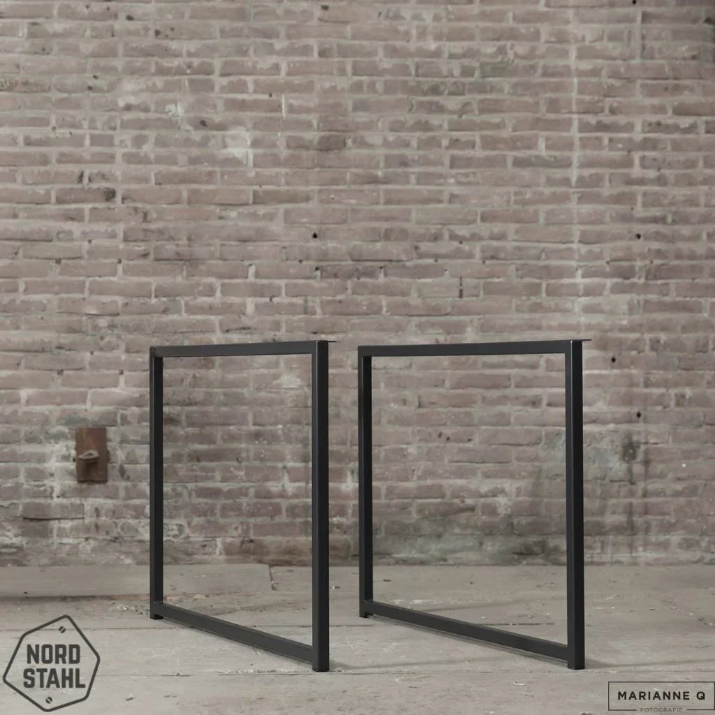 Zwarte Nordstahl Frame leg