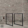 Zwarte Nordstahl Frame leg