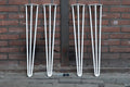 Nordstahl Hairpin tafelpoten wit
