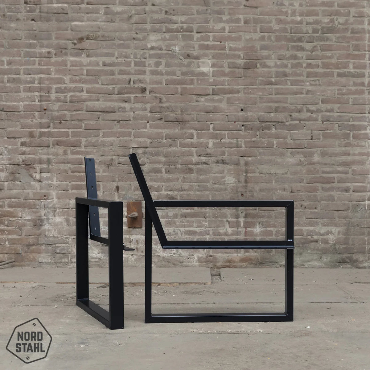 Zwart Nordstahl Loungeset frame