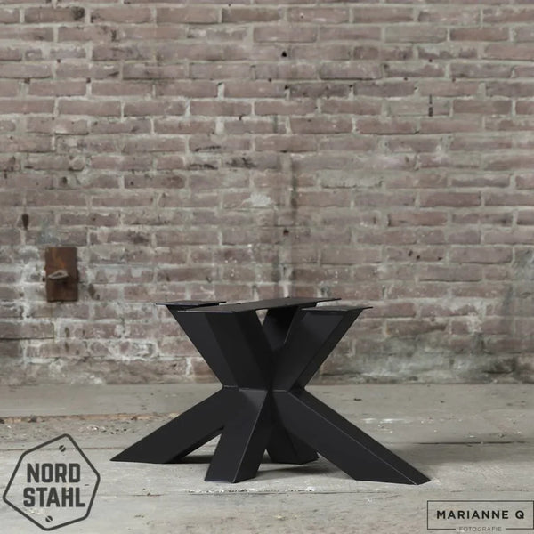 Nordstahl Matrix coffee leg tafelpoten steel black