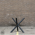 Nordstahl Mikado leg tafelpoten steel black