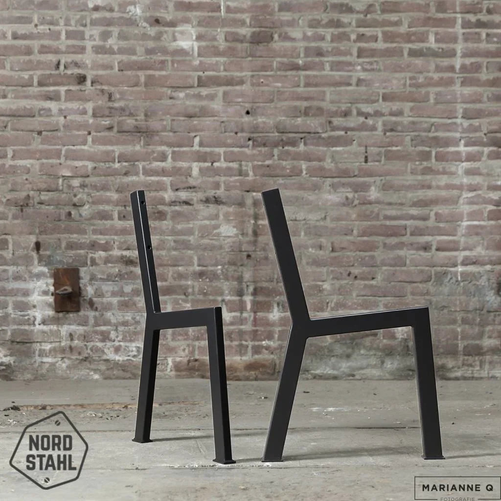 Nordstahl N benchleg bankpoten steel black