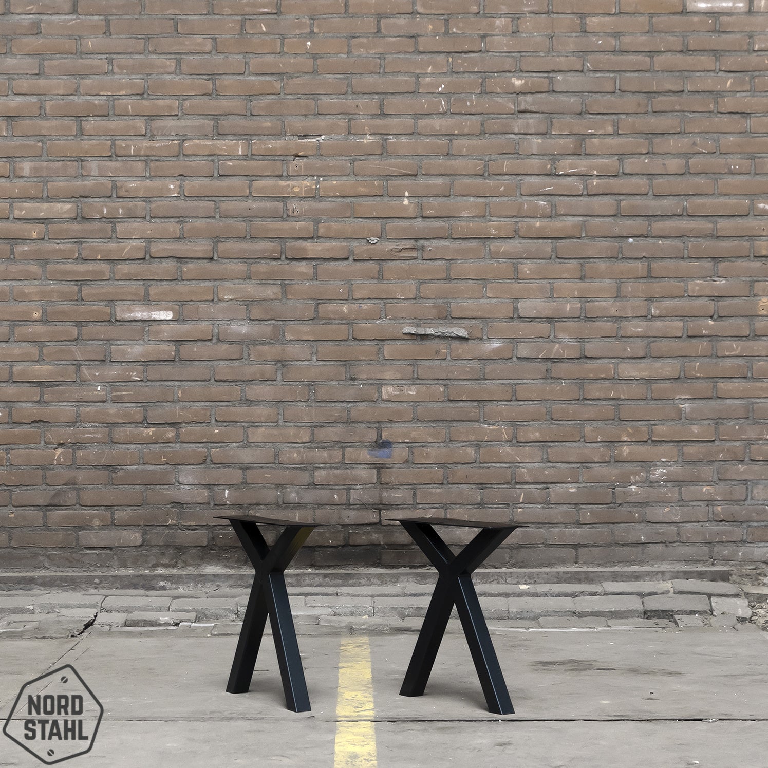 Zwarte Nordstahl Scissor benchleg