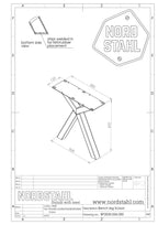 nordstahl-scissor-benchleg-technical-drawing
