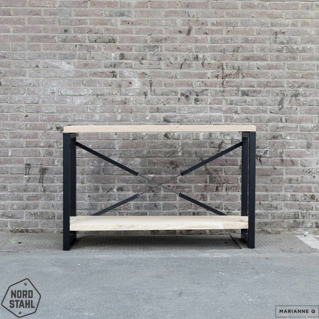 Nordstahl Sidetable Cabinet frame steel black