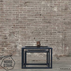 Zwarte Nordstahl Square frames leg