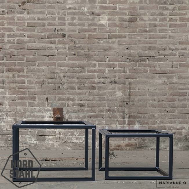 Nordstahl Square frames leg steel black set
