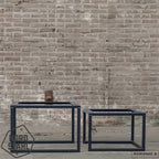 Nordstahl Square frames leg steel black set