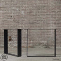 Nordstahl Strip leg tafelpoten steel black