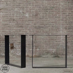 Nordstahl Strip leg tafelpoten steel black