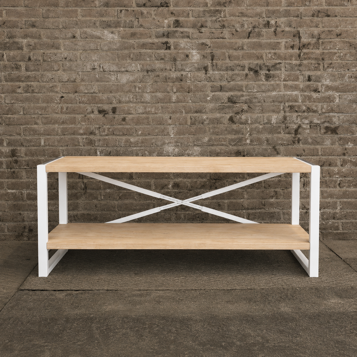 Nordstahl TV Cabinet frame pure white