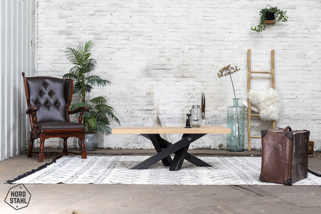 Nordstahl Twist coffee leg in modern interieur