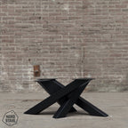 Zwarte Nordstahl Twist coffee leg