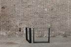 Nordstahl U coffee small salontafelpoten steel black