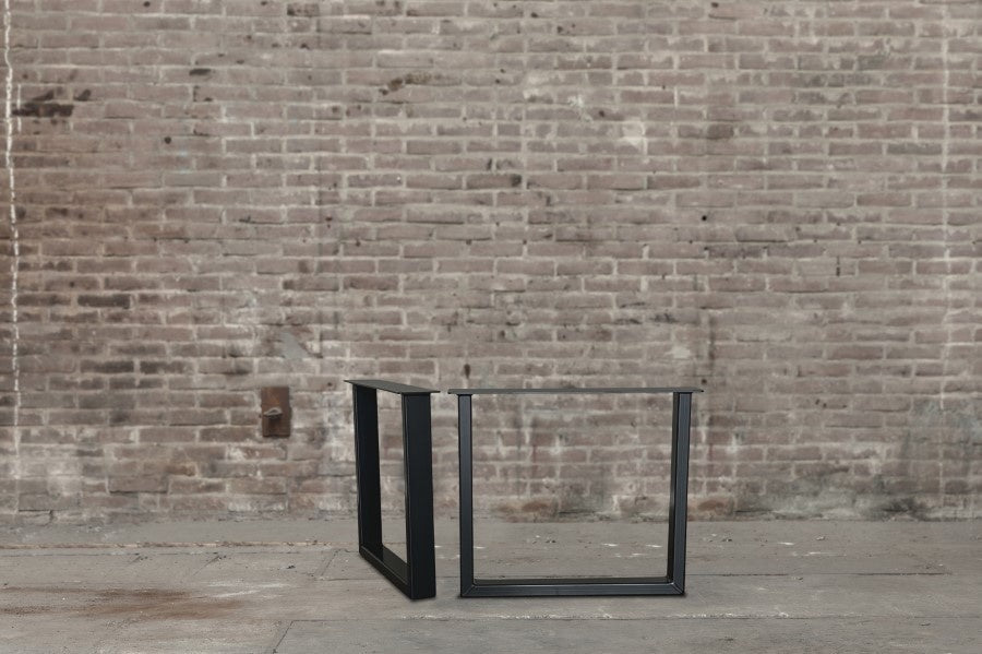 Nordstahl U coffee small salontafelpoten steel black