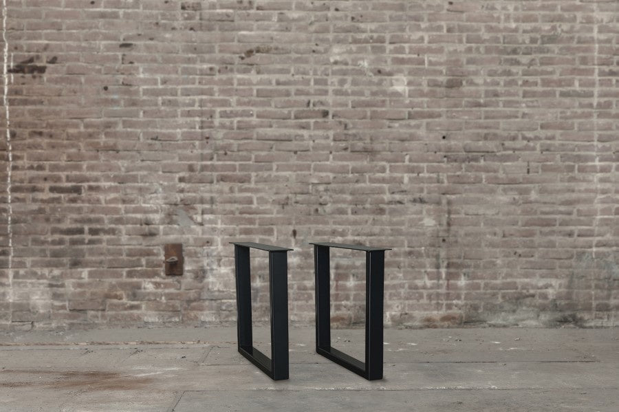 Nordstahl U coffee small salontafelpoten steel black